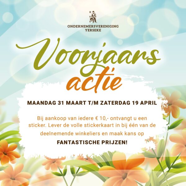 Voorjaarsactie 2025